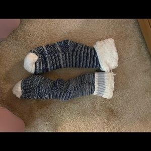 NWT Fuzzy Slipper Socks